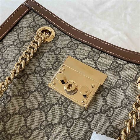 authentic gucci padlock bag.